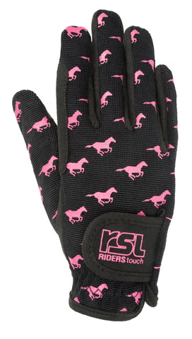 RSL Kid's Norway Winter Gloves - Black