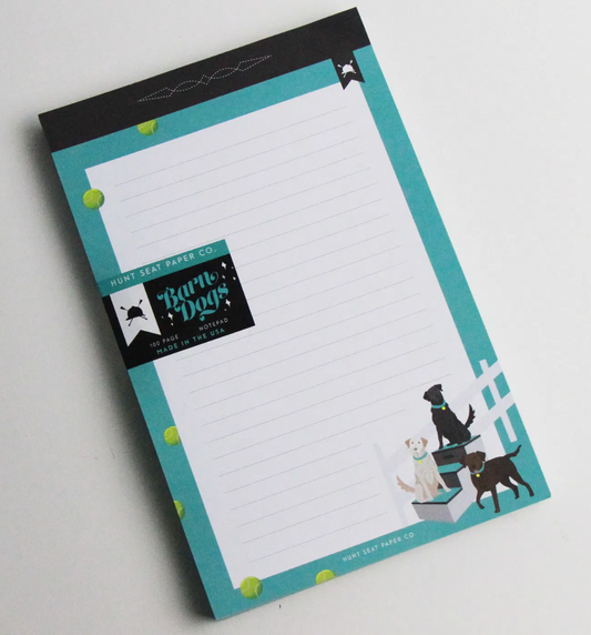 Hunt Seat Paper Co. Notepad - Barn Dogs