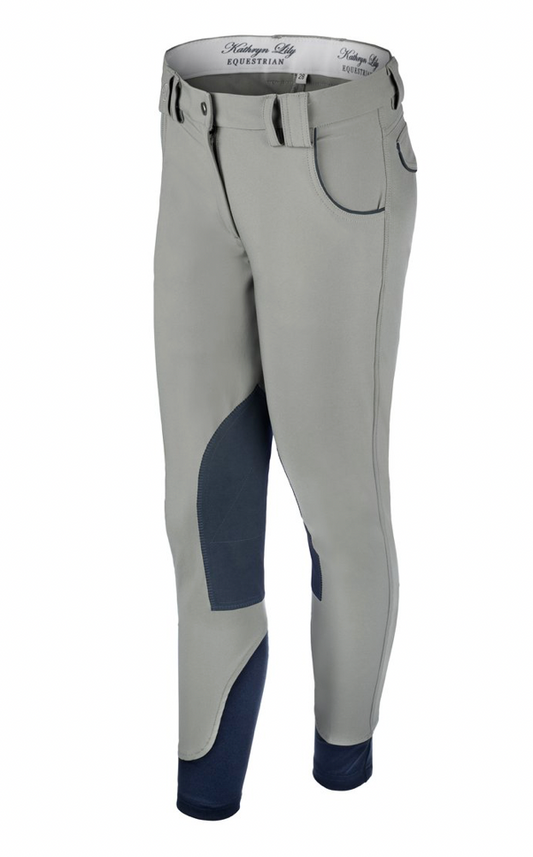 Kathryn Lily Kid's Capital Breeches - Gray