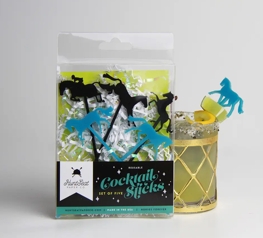 Equestrian Horse Cocktail Stirring Sticks