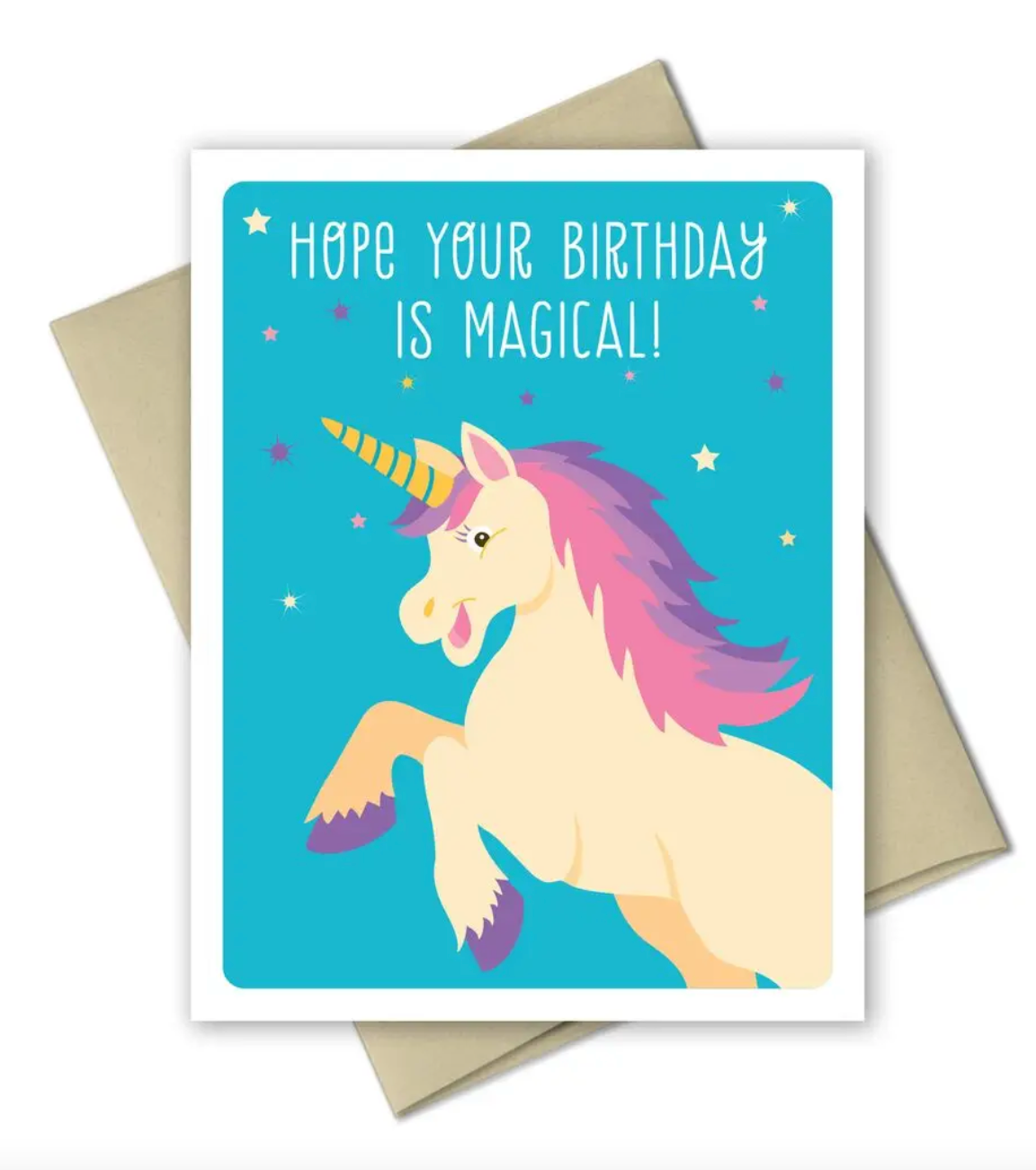 Unicorn Birthday Card