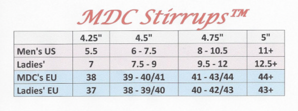 MDC Sport Classic Stirrups