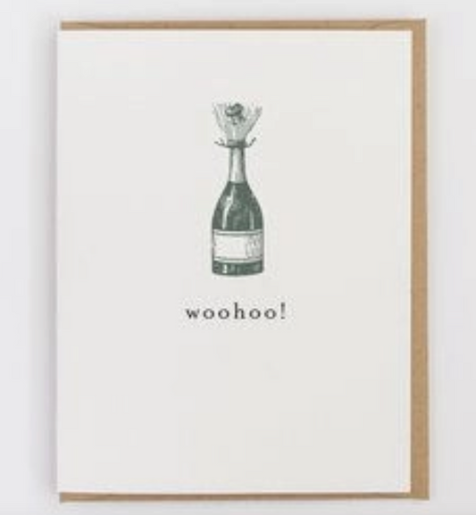 Champagne Greeting Card