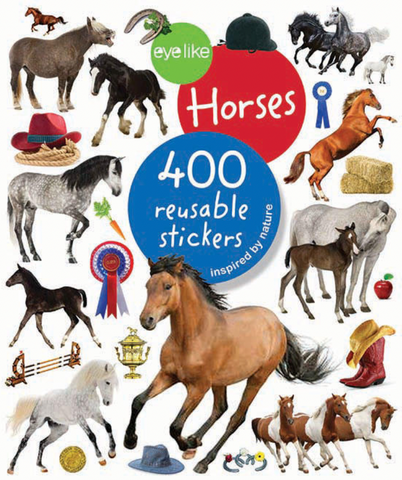 eyelike Horses Sticker Book