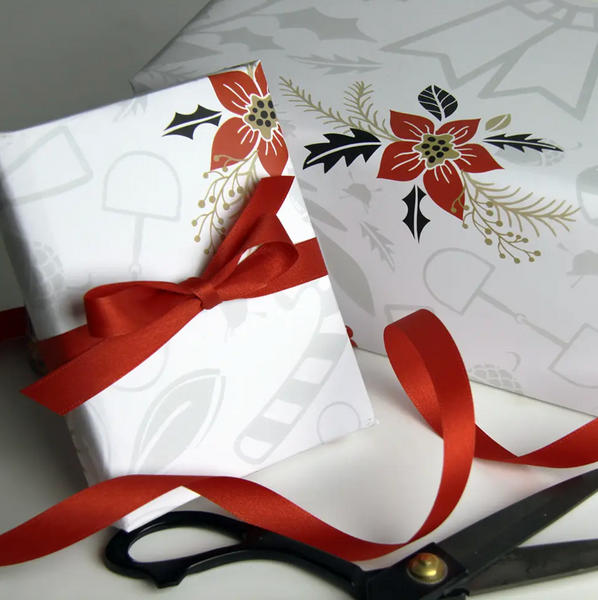 Holiday Equestrian Horse Gift Wrap