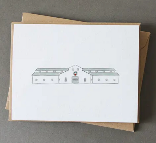 Holiday Barn Stationary Set