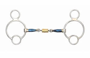 Blue Sweet Iron Universal Gag with Rollers
