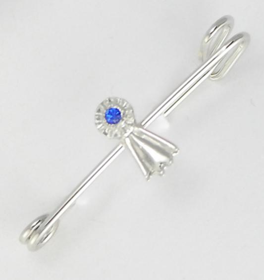 Stock Pin - Blue Ribbon