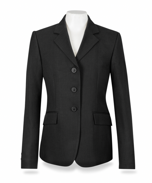 RJ Classics Hampton Girl's Show Coat - Black