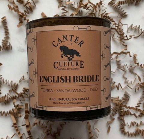 Canter Culture Candle Tumbler - English Bridle