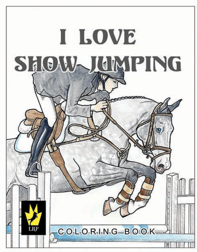 I love Show Jumping Coloring Book