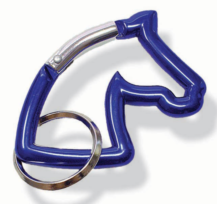 Carabiner horsehead keychains