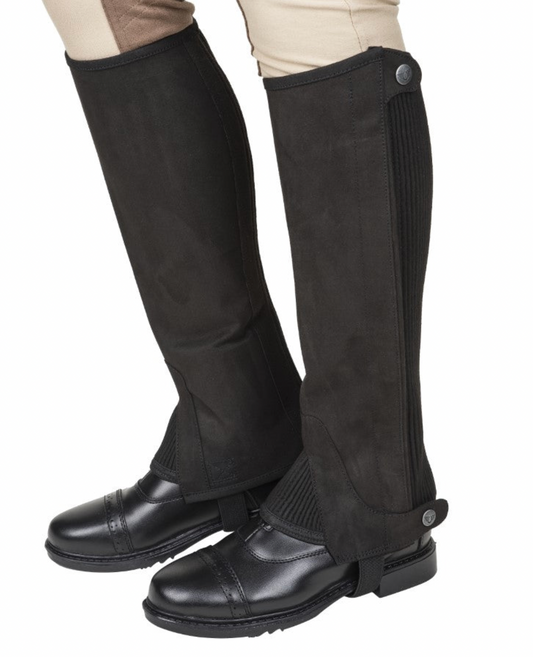 Tuffrider Ladies Saratoga Synthetic Half Chaps