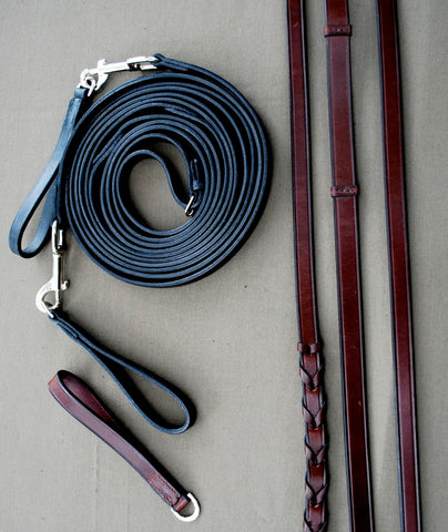 KL Select Red Barn Draw Reins