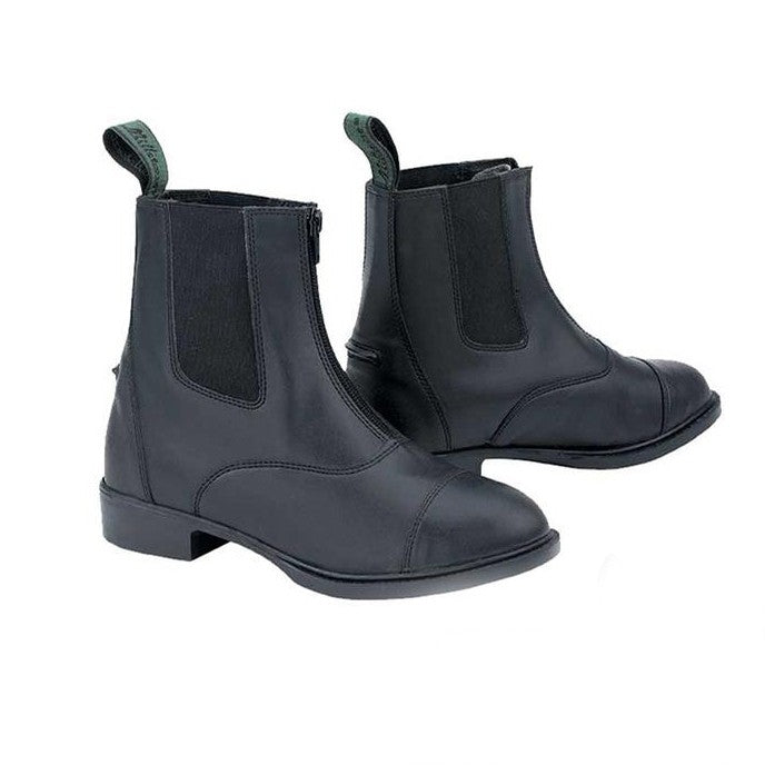 Lettia Front Zip Synthetic Paddock Boots