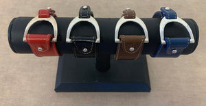 Leather Stirrup Bracelet
